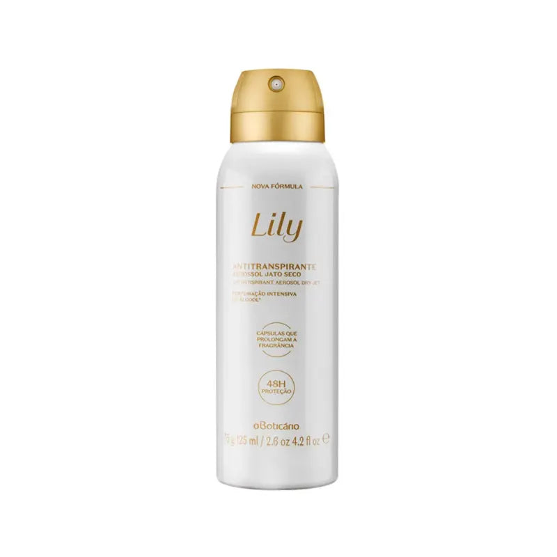 Desodorante Antitranspirante O Boticário Lily 75 g