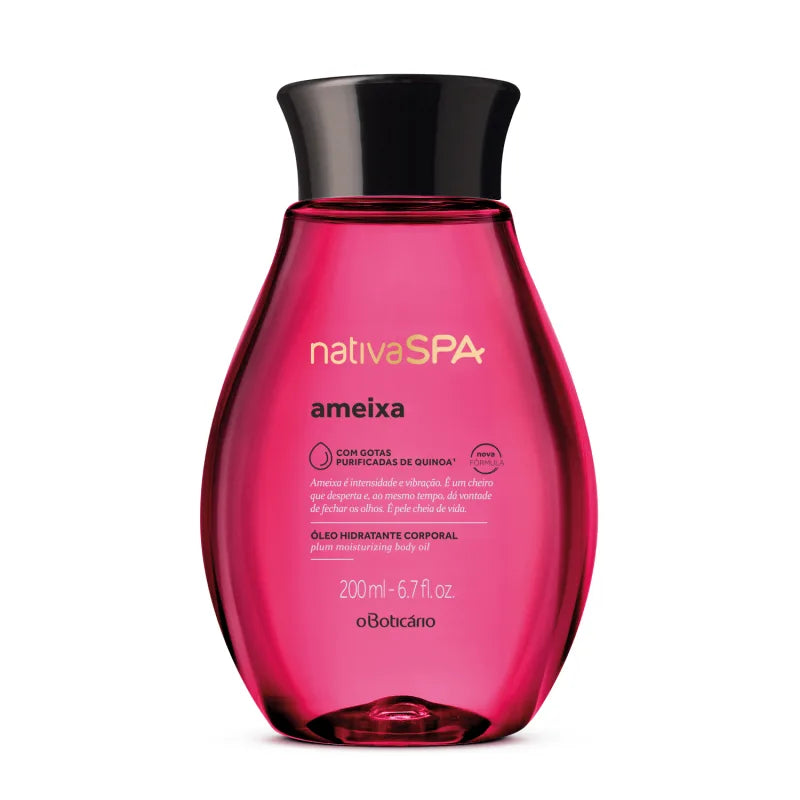 Óleo Hidratante Corporal O Boticário Nativa SPA Ameixa 200 ml