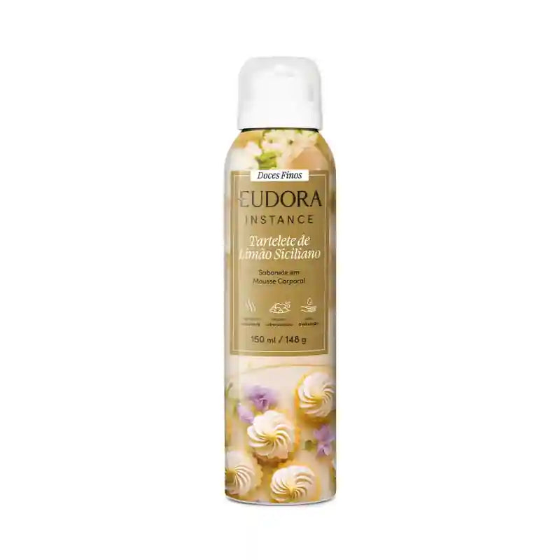 Eudora Instance Doces Finos Sabonete Mousse Corporal 150 ml