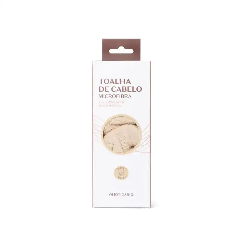 Toalha de Cabelo de Microfibra O Boticário