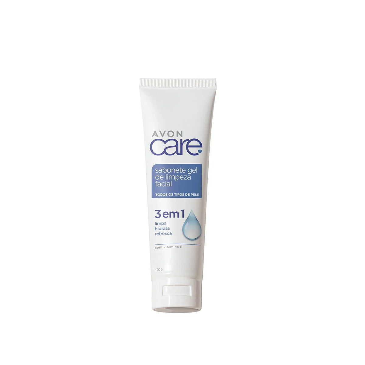 Sabonete Gel Facial 3 em 1 Avon Care 100g