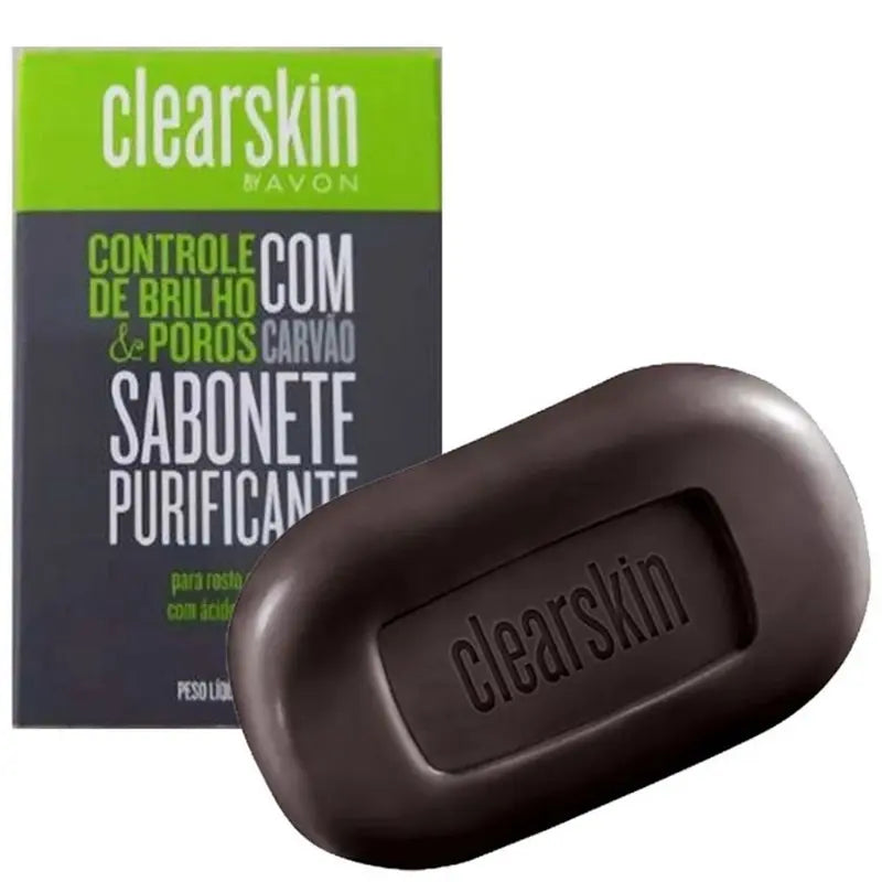Sabonete Avon Clearskin Brilho e Poros 70 g