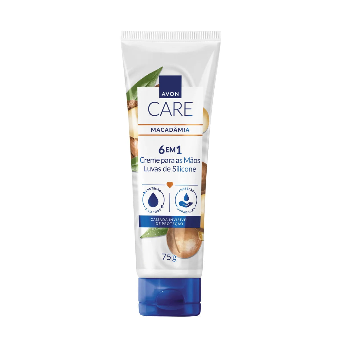Creme Mãos Avon Care Luvas de Silicone Macadâmia 75g
