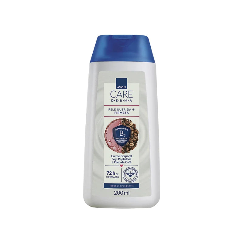 Creme Corporal Avon Care Derma Peptídeos & Óleo de Café