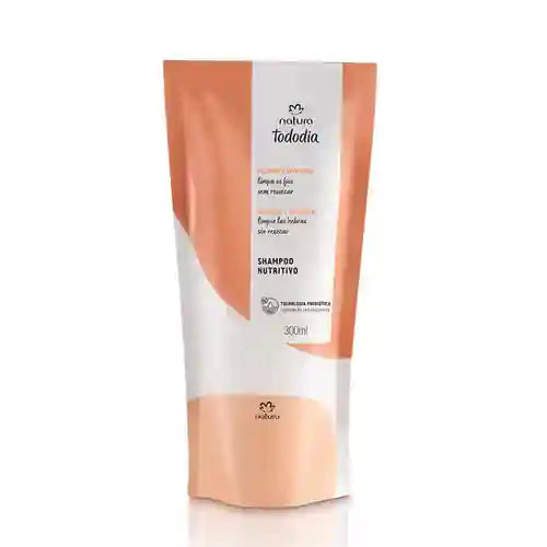 Shampoo Natura Tododia Pêssego & Amêndoa Refil 300 ml